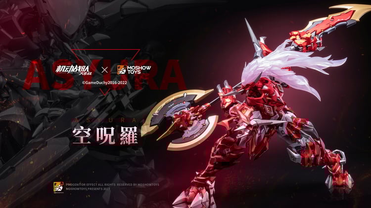 Moshow Toys Kidou Sentai Iron Saga - Noble Class X ASYURA