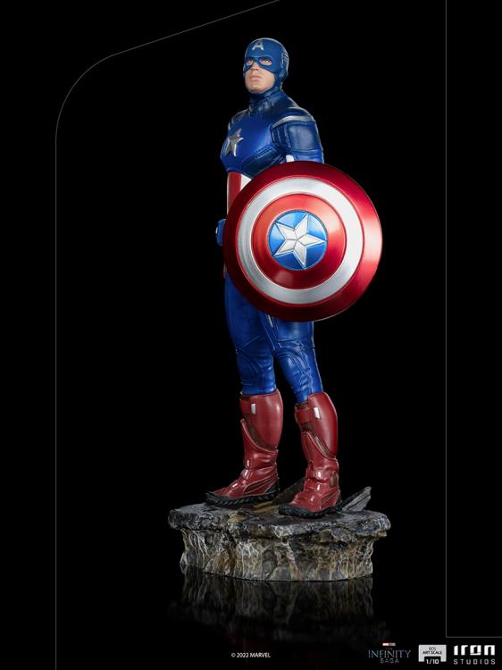 Iron Studios Art Scale 1/10 Marvel The Infinity Saga Captain America Battle of New York