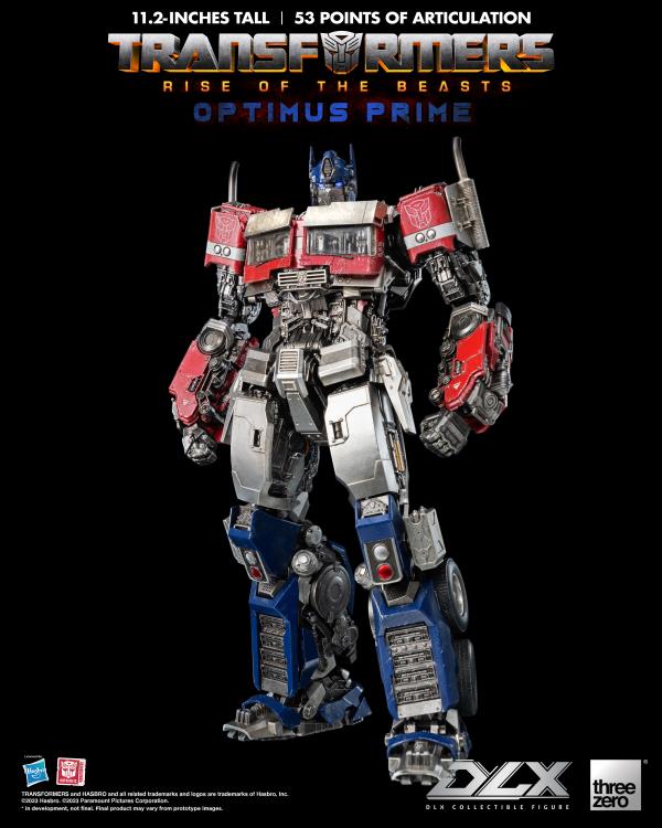 Threezero DLX Transformers Rise of the Beasts - Optimus Prime