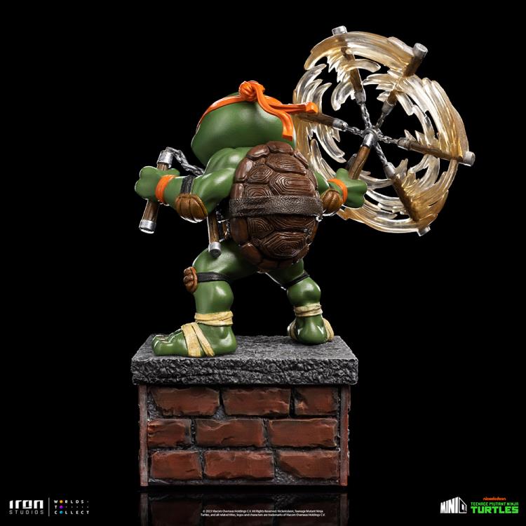Iron Studios Mini Co Nickelodeon Teenage Mutant Ninja Turtles (Michelangelo, Leonardo, Donatello, Raphael) [SDCC PX]