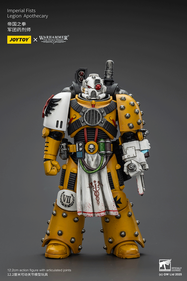 Joytoy 1/18 Warhammer The Horus Heresy Imperial Fists Legion Apothecary