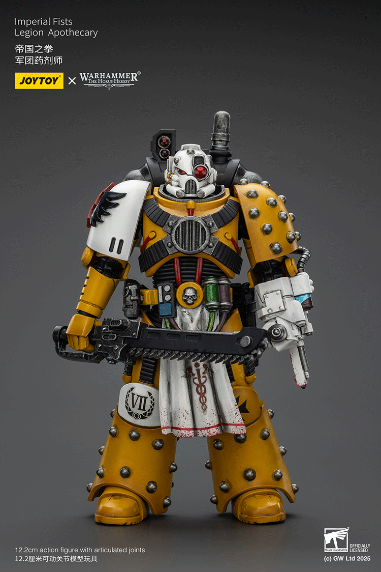 Joytoy 1/18 Warhammer The Horus Heresy Imperial Fists Legion Apothecary