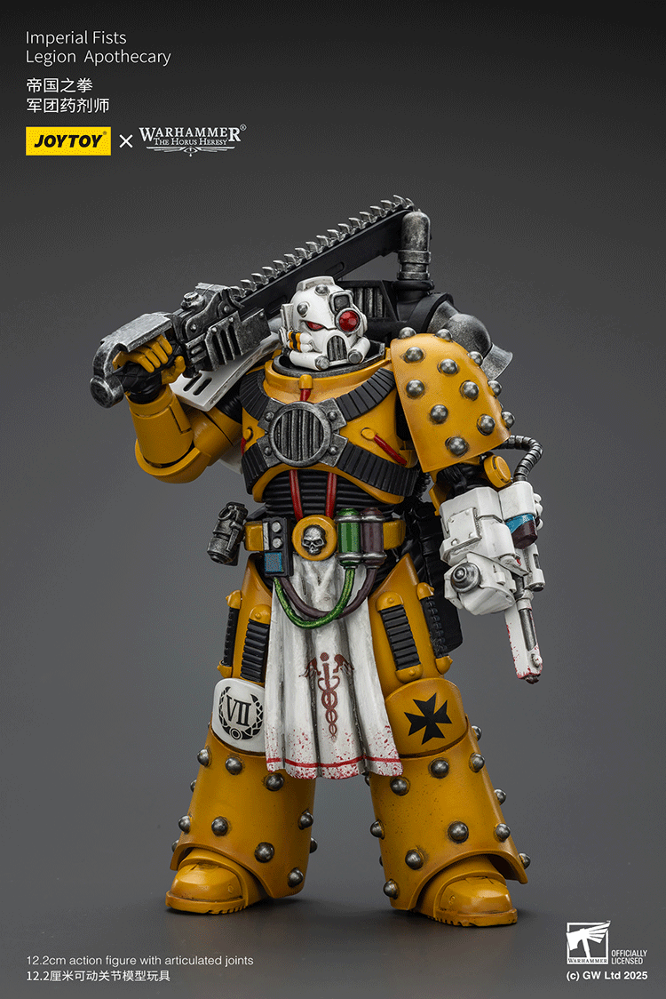 Joytoy 1/18 Warhammer The Horus Heresy Imperial Fists Legion Apothecary
