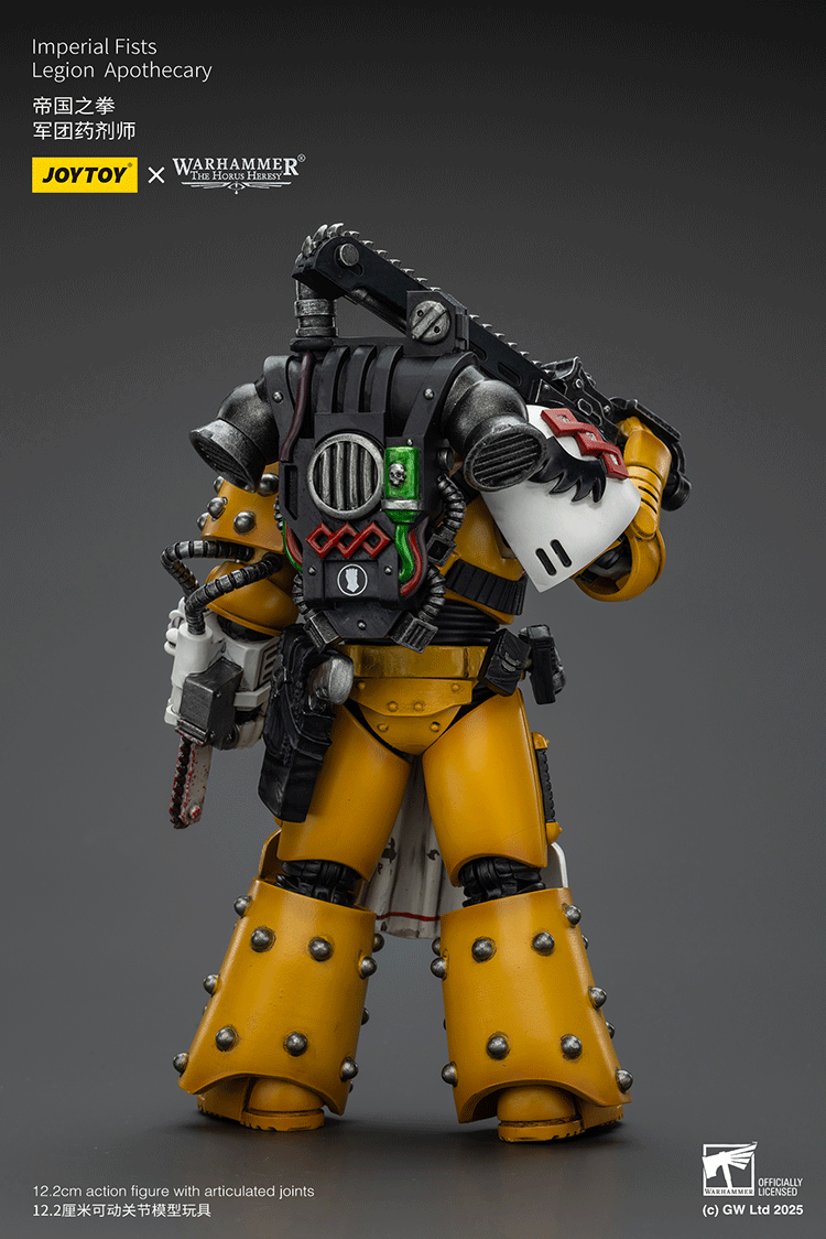 Joytoy 1/18 Warhammer The Horus Heresy Imperial Fists Legion Apothecary