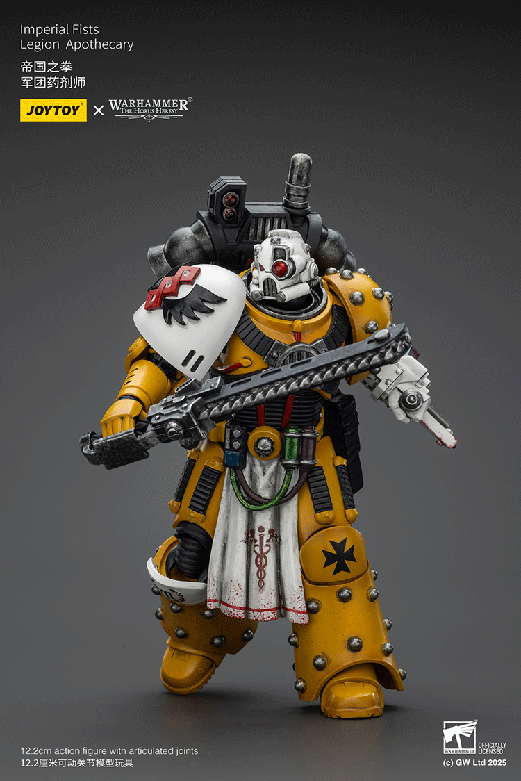 Joytoy 1/18 Warhammer The Horus Heresy Imperial Fists Legion Apothecary