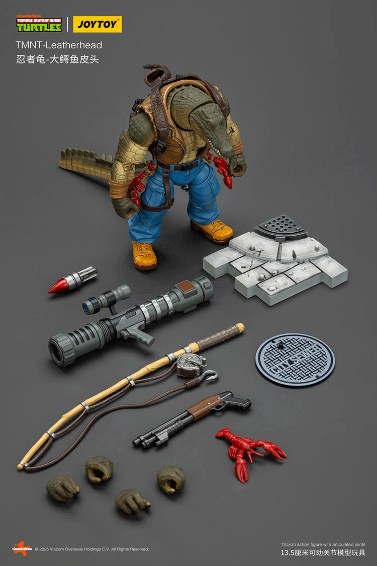 Joytoy 1/18 Teenage Mutant Ninja Turtles - Leatherhead