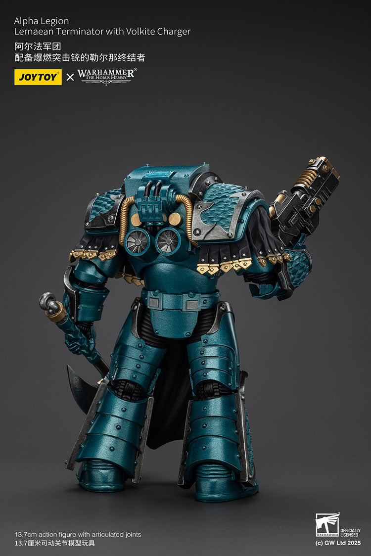 Joytoy 1/18 Warhammer The Horus Heresy Alpha Legion - Lernaean Terminator with Volkite Charger