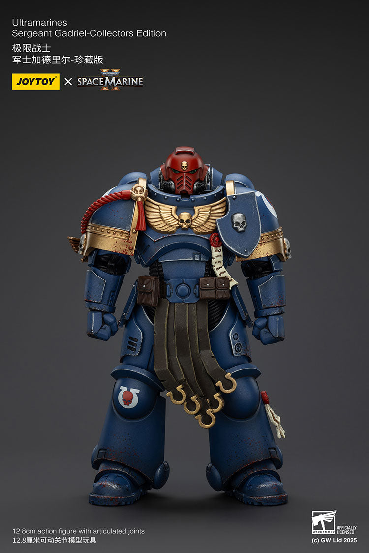 Joytoy 1/18 Warhammer 40k Space Marine 2 Ultramarines Sergeant Gadriel [Collectors Edition]