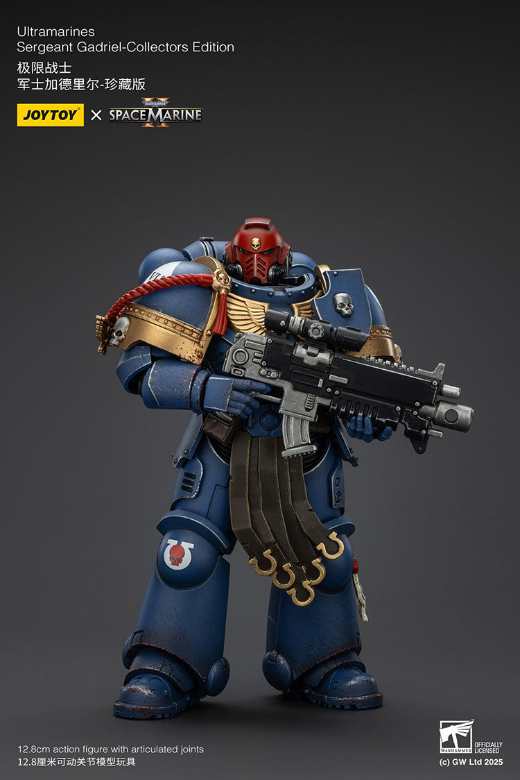 Joytoy 1/18 Warhammer 40k Space Marine 2 Ultramarines Sergeant Gadriel [Collectors Edition]