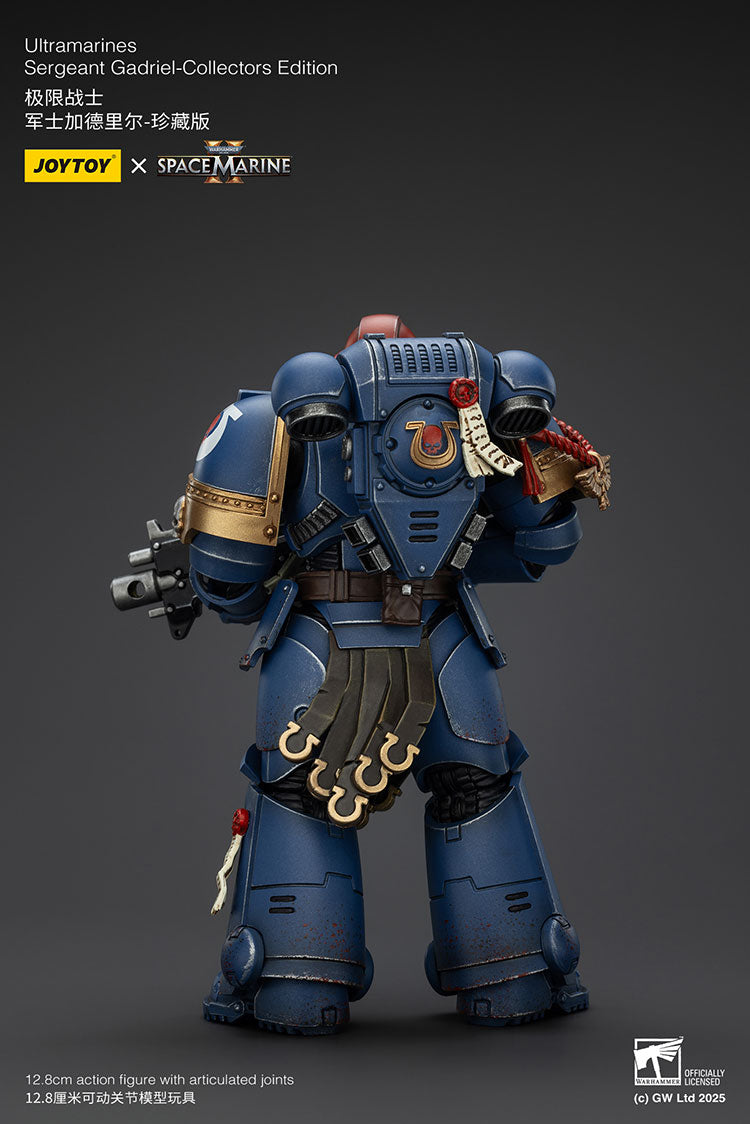 Joytoy 1/18 Warhammer 40k Space Marine 2 Ultramarines Sergeant Gadriel [Collectors Edition]