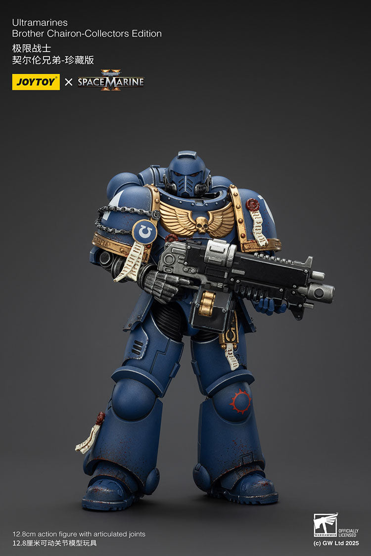 Joytoy 1/18 Warhammer 40k Space Marine 2 Ultramarines Brother Chairon [Collectors Edition]