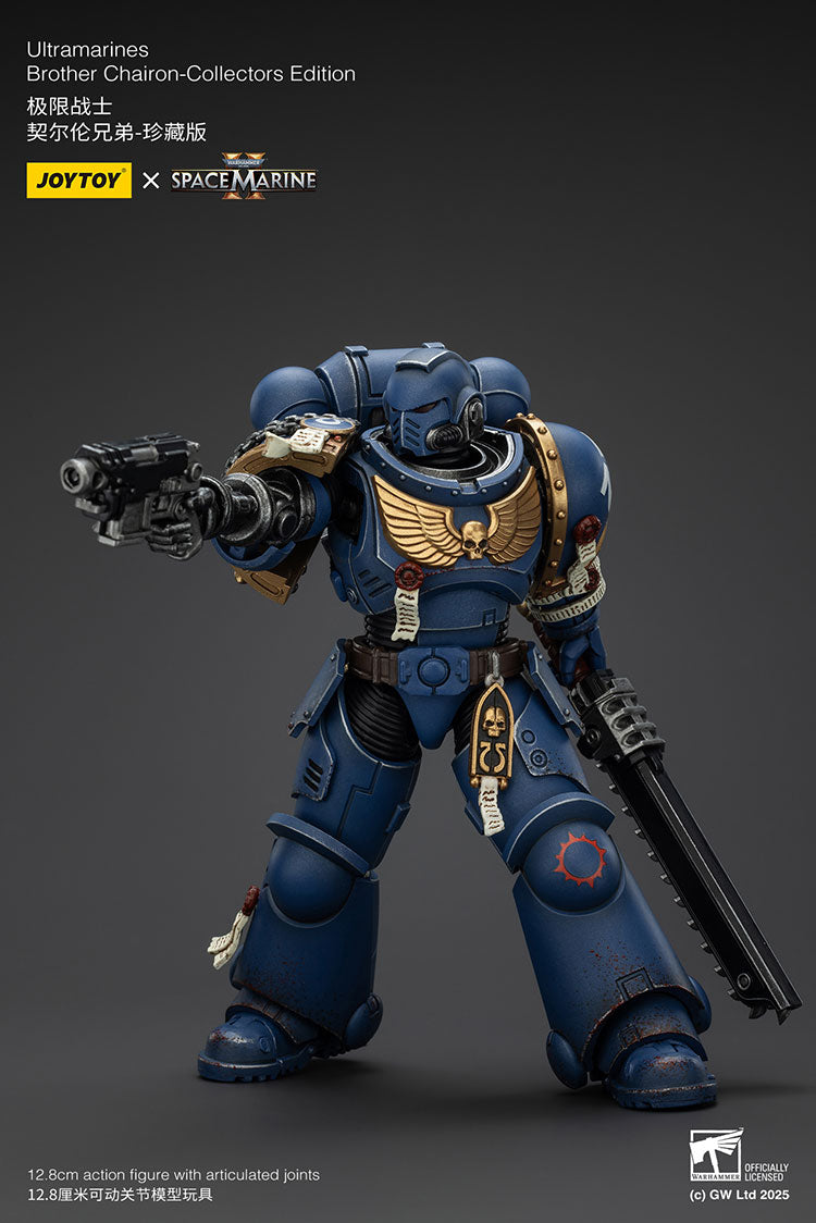 Joytoy 1/18 Warhammer 40k Space Marine 2 Ultramarines Brother Chairon [Collectors Edition]