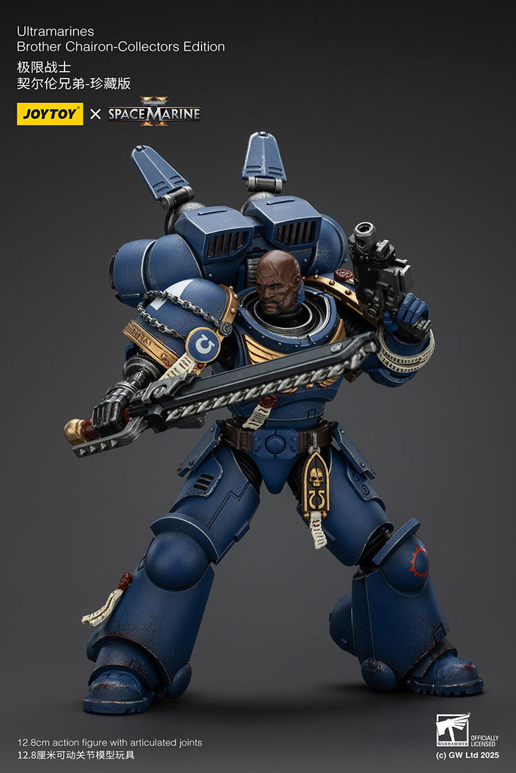 Joytoy 1/18 Warhammer 40k Space Marine 2 Ultramarines Brother Chairon [Collectors Edition]