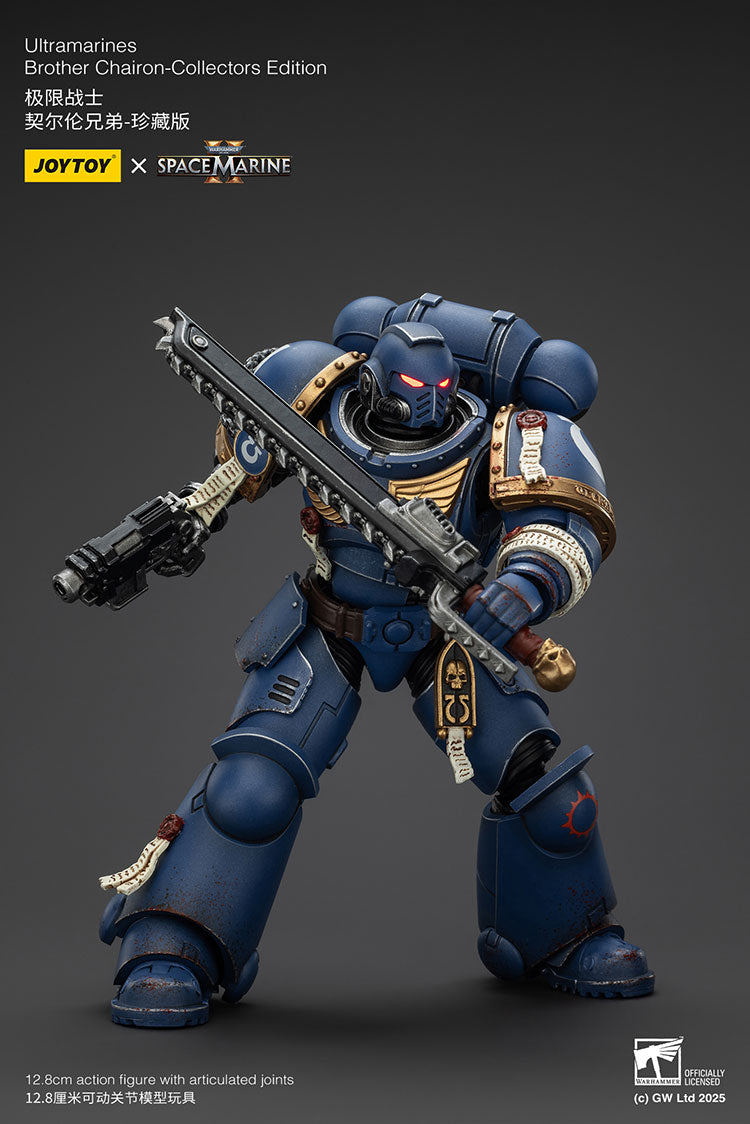 Joytoy 1/18 Warhammer 40k Space Marine 2 Ultramarines Brother Chairon [Collectors Edition]