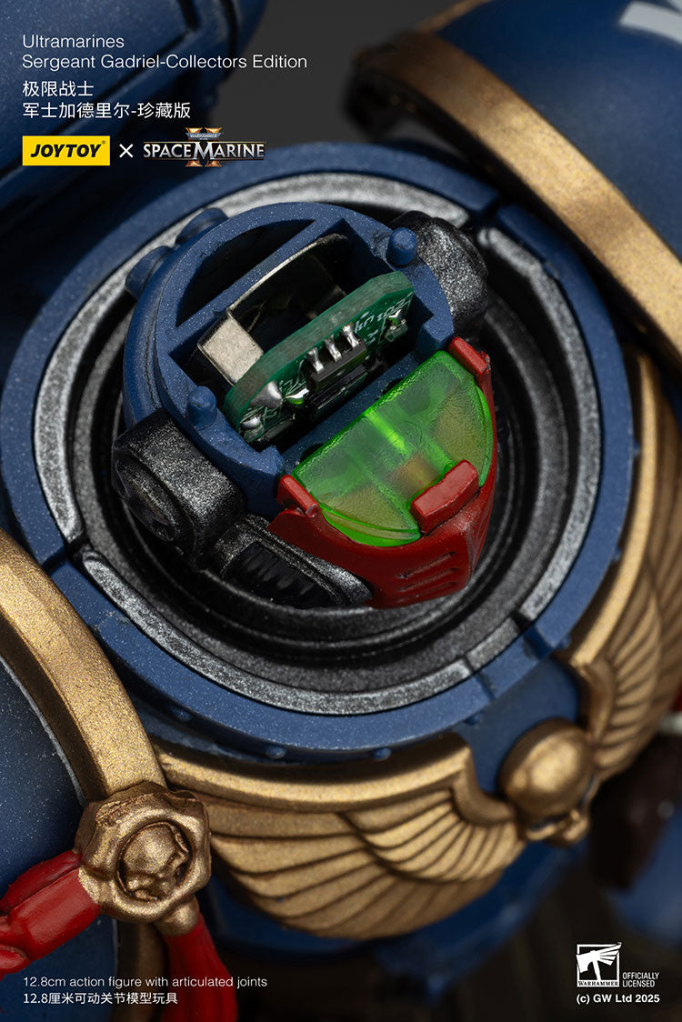 Joytoy 1/18 Warhammer 40k Space Marine 2 Ultramarines Sergeant Gadriel [Collectors Edition]