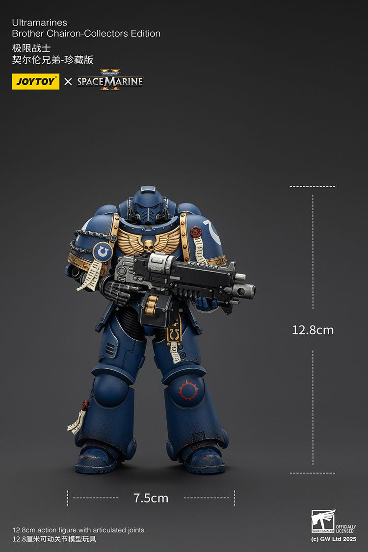 Joytoy 1/18 Warhammer 40k Space Marine 2 Ultramarines Brother Chairon [Collectors Edition]