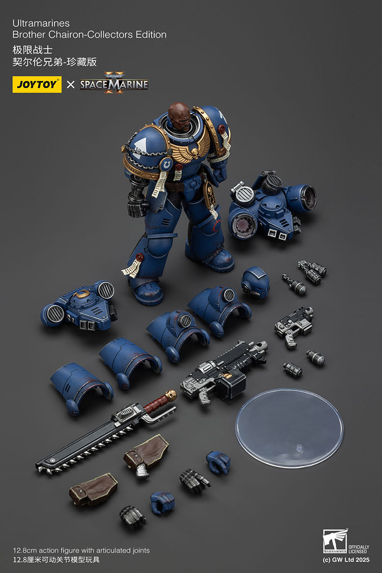 Joytoy 1/18 Warhammer 40k Space Marine 2 Ultramarines Brother Chairon [Collectors Edition]