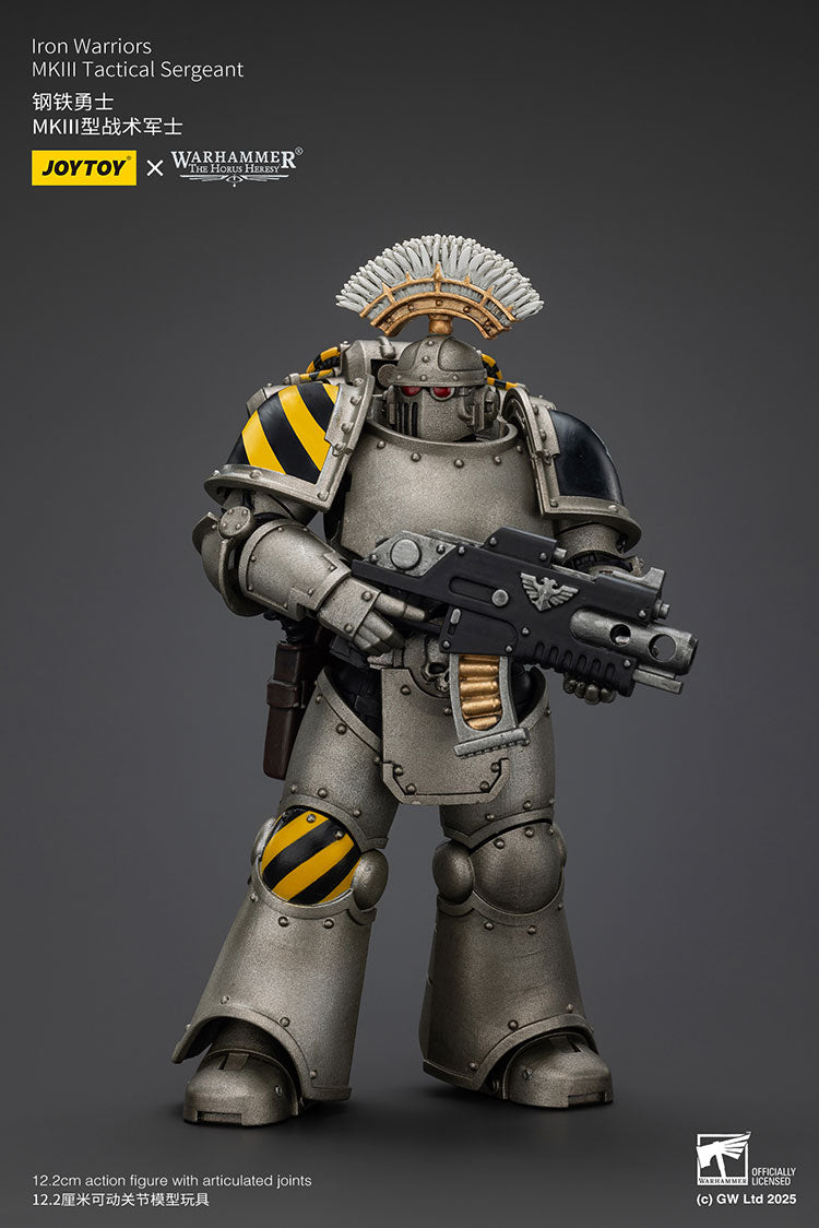 Joytoy 1/18 Warhammer The Horus Heresy lron Warriors - MKIII Tactical Sergeant