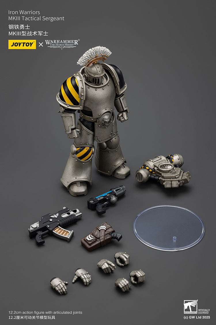 Joytoy 1/18 Warhammer The Horus Heresy lron Warriors - MKIII Tactical Sergeant