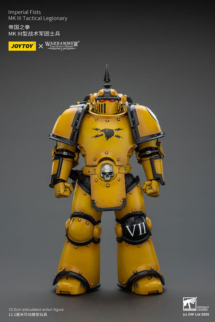 Joytoy 1/18 Warhammer The Horus Heresy Imperial Fists MK III Tactical Legionary
