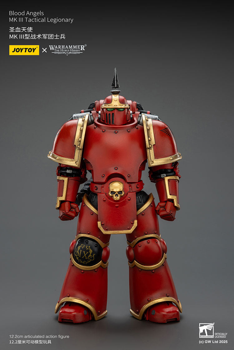 Joytoy 1/18 Warhammer The Horus Heresy Blood Angels MK III Tactical Legionary