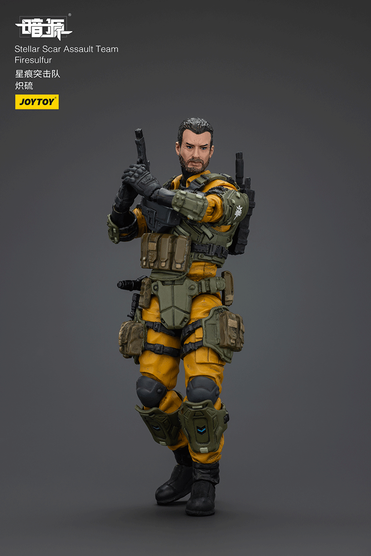 Joytoy 1/18 Dark Source Stellar Scar Assault Team - Firesulfur