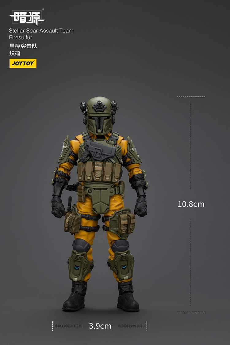 Joytoy 1/18 Dark Source Stellar Scar Assault Team - Firesulfur