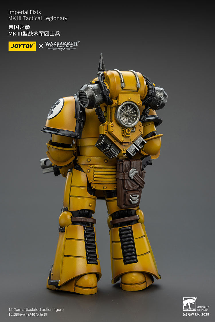 Joytoy 1/18 Warhammer The Horus Heresy Imperial Fists MK III Tactical Legionary