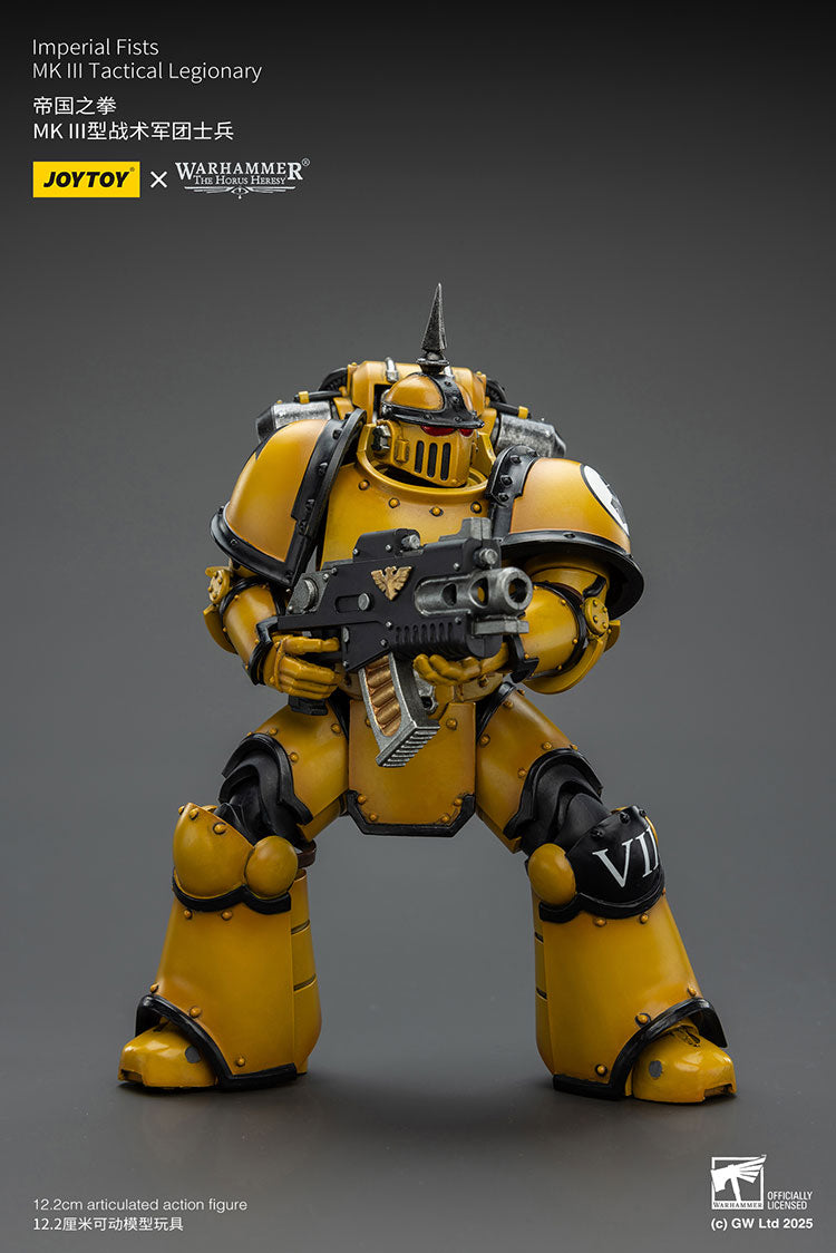 Joytoy 1/18 Warhammer The Horus Heresy Imperial Fists MK III Tactical Legionary