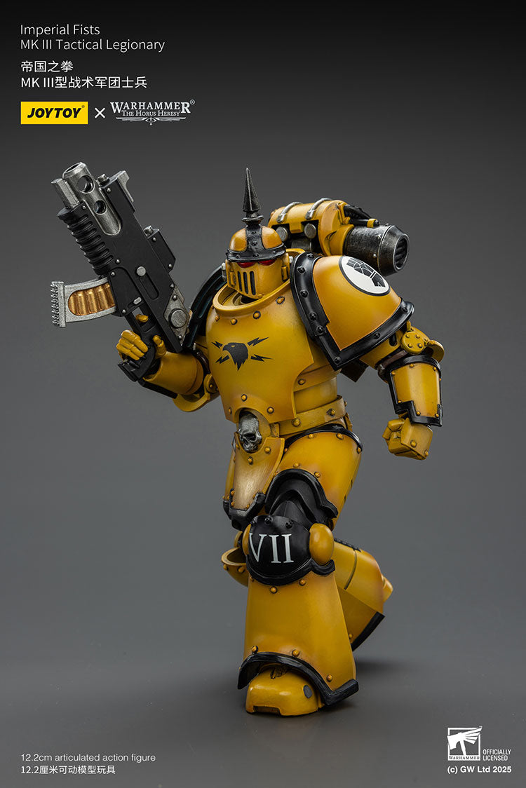 Joytoy 1/18 Warhammer The Horus Heresy Imperial Fists MK III Tactical Legionary