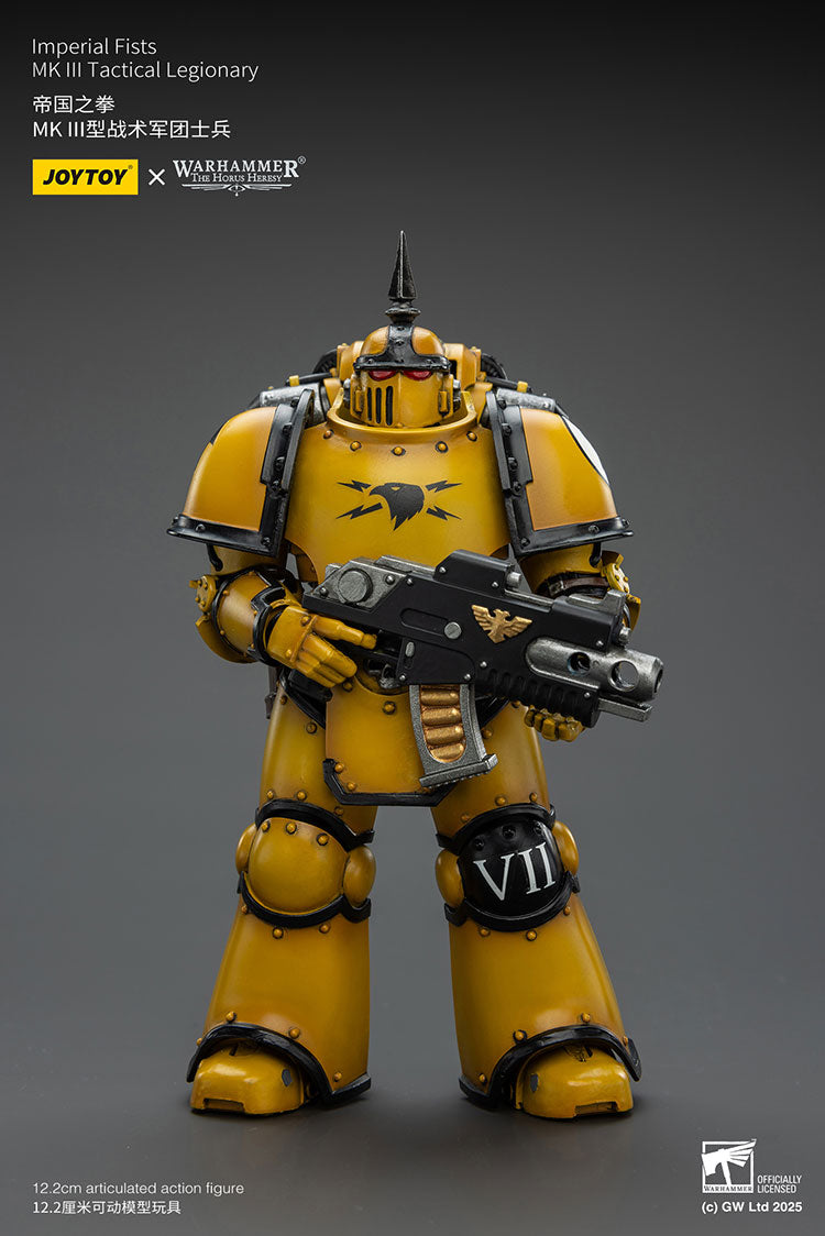 Joytoy 1/18 Warhammer The Horus Heresy Imperial Fists MK III Tactical Legionary