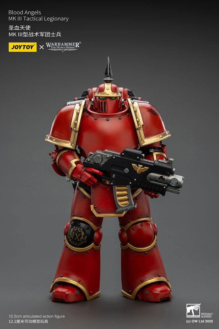 Joytoy 1/18 Warhammer The Horus Heresy Blood Angels MK III Tactical Legionary