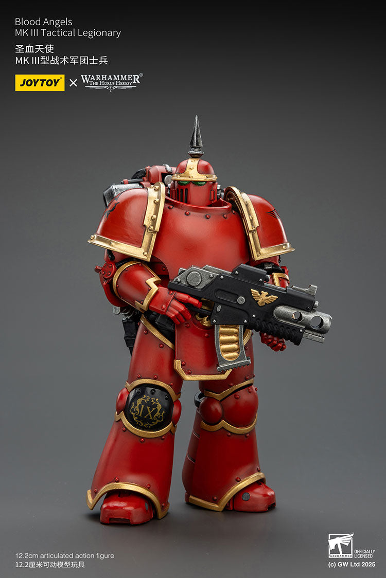 Joytoy 1/18 Warhammer The Horus Heresy Blood Angels MK III Tactical Legionary