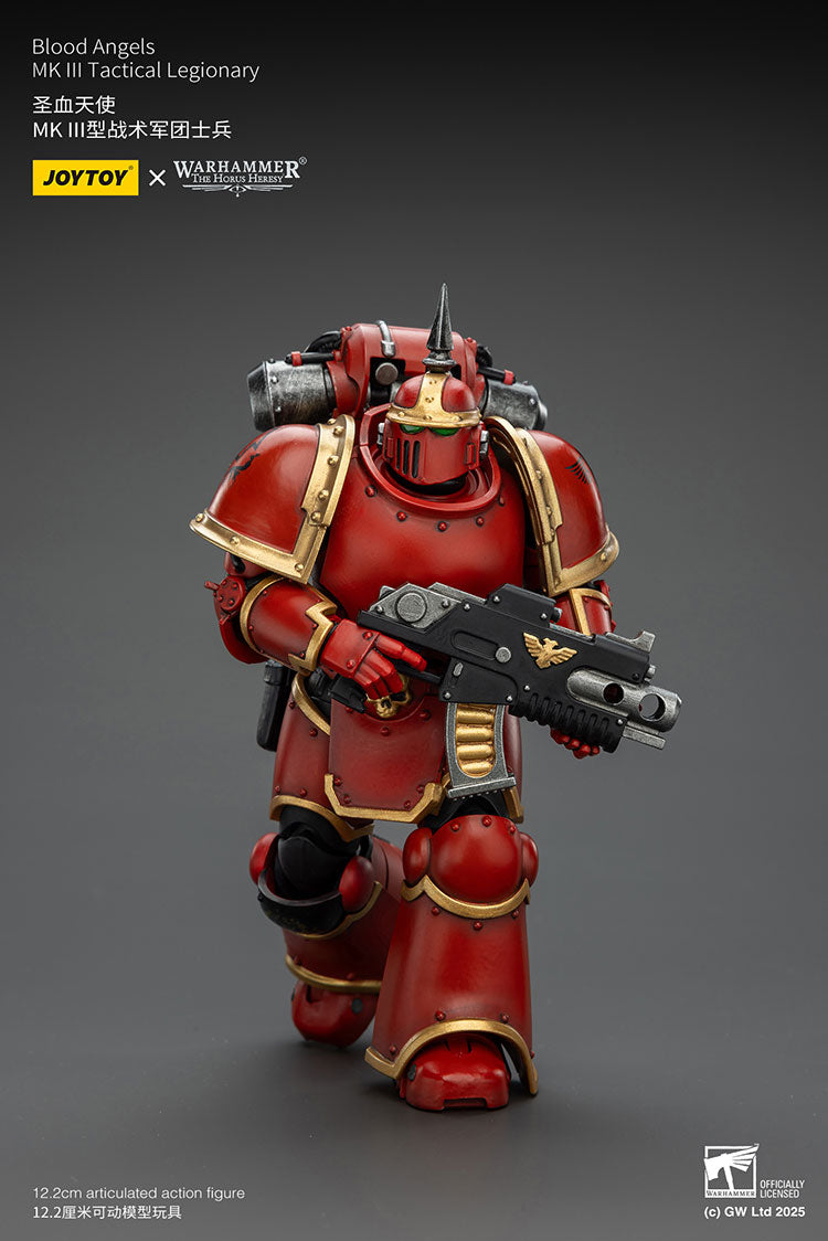 Joytoy 1/18 Warhammer The Horus Heresy Blood Angels MK III Tactical Legionary