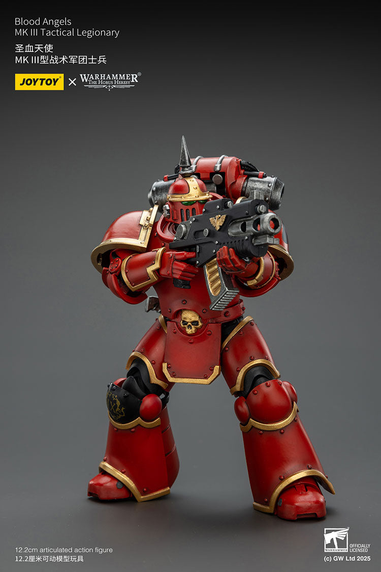 Joytoy 1/18 Warhammer The Horus Heresy Blood Angels MK III Tactical Legionary