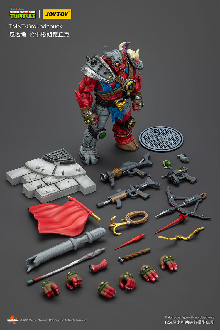 Joytoy 1/18 Teenage Mutant Ninja Turtles - Groundchuck