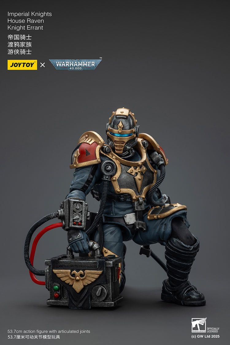 Joytoy 1/18 Warhammer 40k Imperial Knights House Raven - Knight Errant