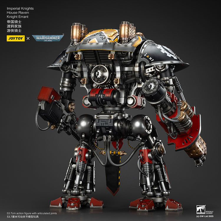 Joytoy 1/18 Warhammer 40k Imperial Knights House Raven - Knight Errant