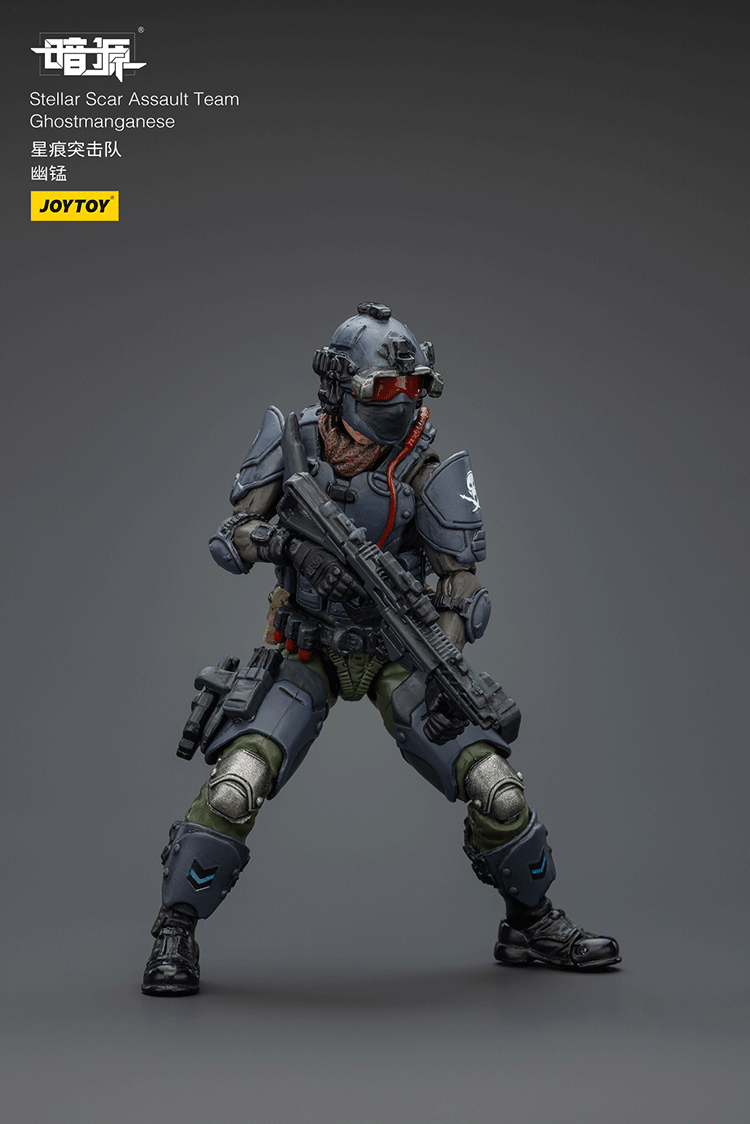 Joytoy 1/18 Dark Source Stellar Scar Assault Team - Ghostmanganese