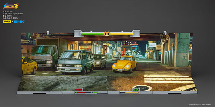 Joytoy 1/18 King of Fighters Stage Base Japan Street