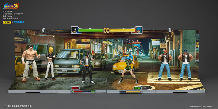 Joytoy 1/18 King of Fighters Stage Base Japan Street