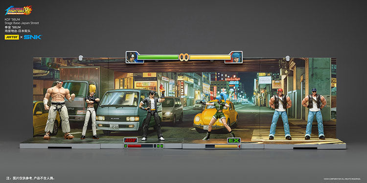 Joytoy 1/18 King of Fighters Stage Base Japan Street