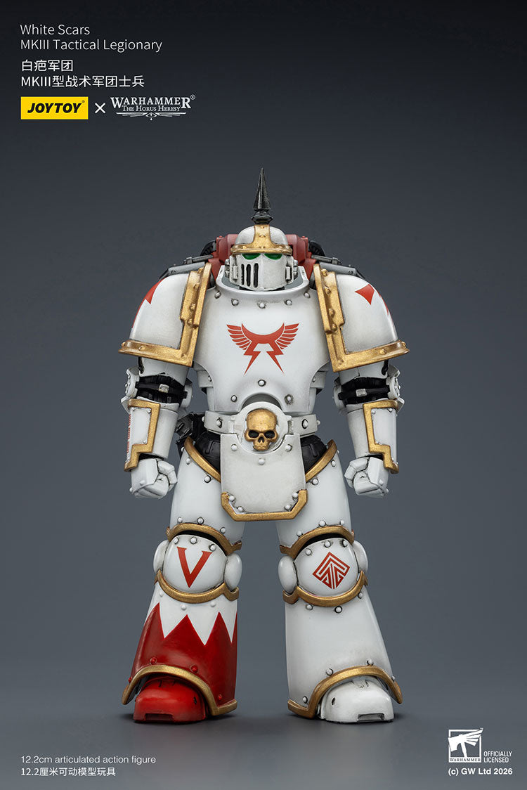 Joytoy 1/18 Warhammer The Horus Heresy White Scars MKIII Tactical Legionary