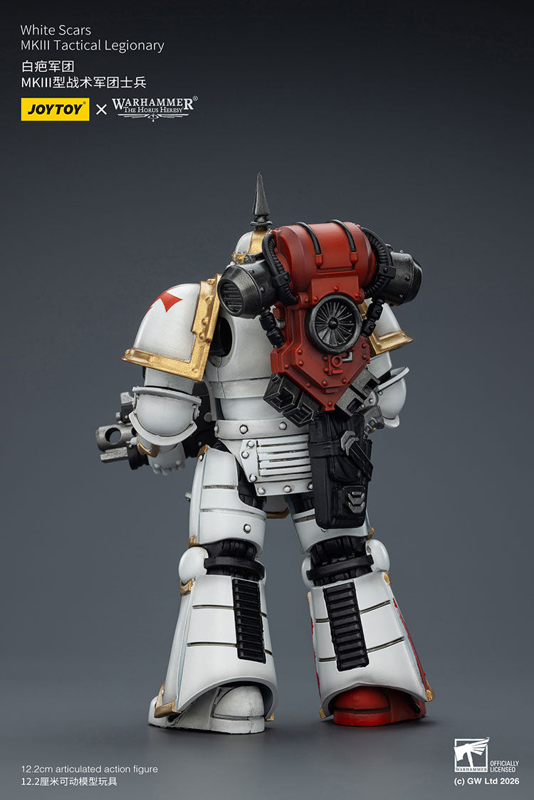 Joytoy 1/18 Warhammer The Horus Heresy White Scars MKIII Tactical Legionary