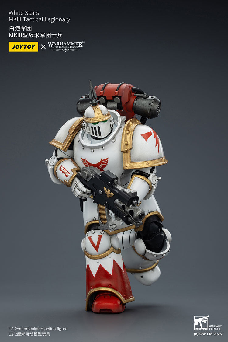 Joytoy 1/18 Warhammer The Horus Heresy White Scars MKIII Tactical Legionary