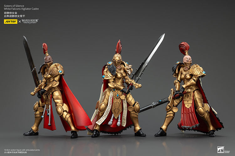 Joytoy 1/18 Warhammer The Horus Heresy Sisters of Silence - White Falcons Vigilator Cadre Vigilator
