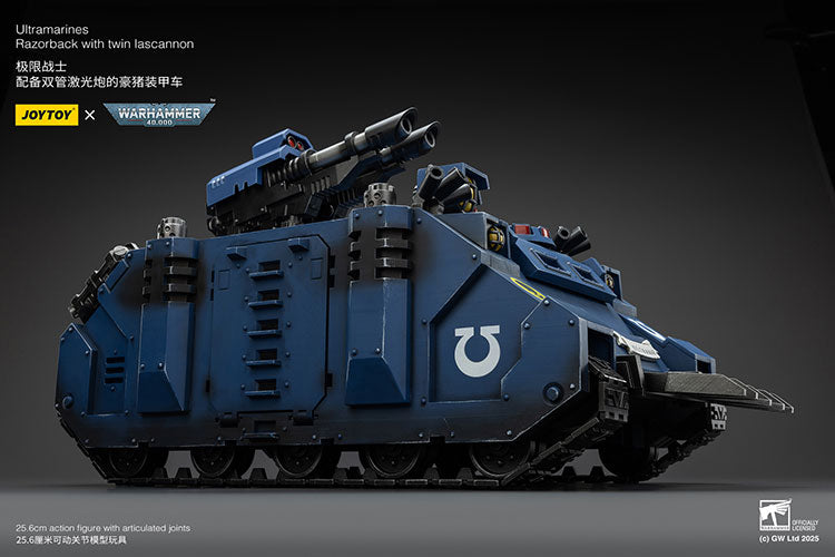 Joytoy 1/18 Warhammer 40k Ultramarines - Razorback with Twin Lascannon