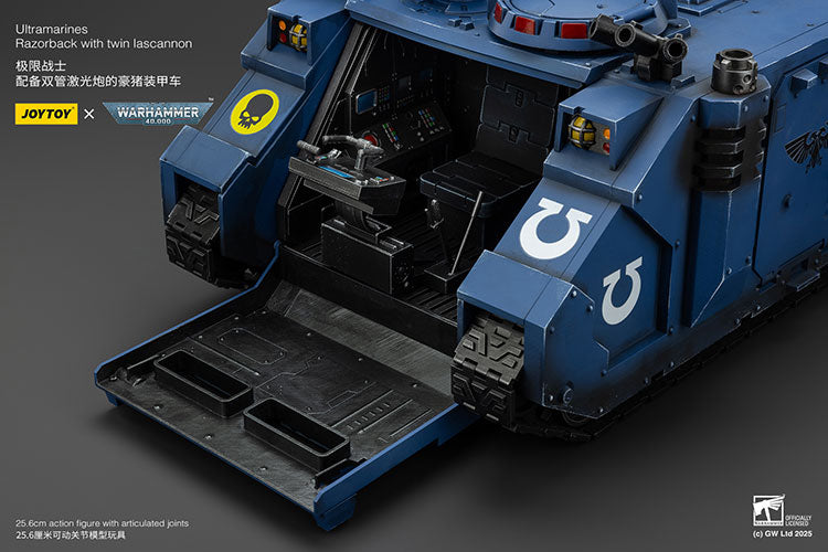Joytoy 1/18 Warhammer 40k Ultramarines - Razorback with Twin Lascannon