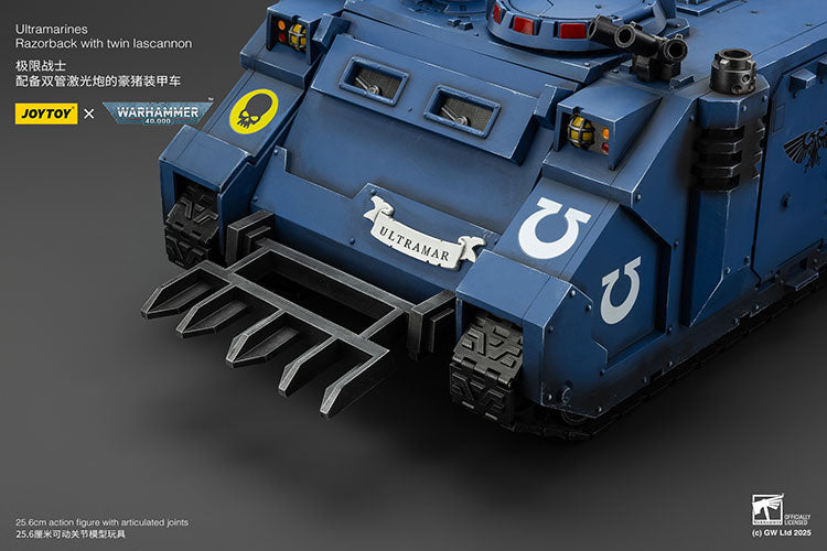 Joytoy 1/18 Warhammer 40k Ultramarines - Razorback with Twin Lascannon