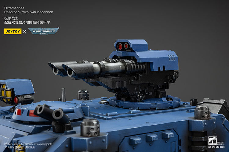 Joytoy 1/18 Warhammer 40k Ultramarines - Razorback with Twin Lascannon
